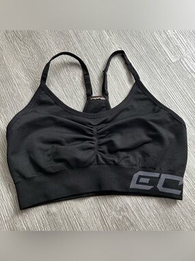 ECHT Arise Scrunch Black Sports Bra